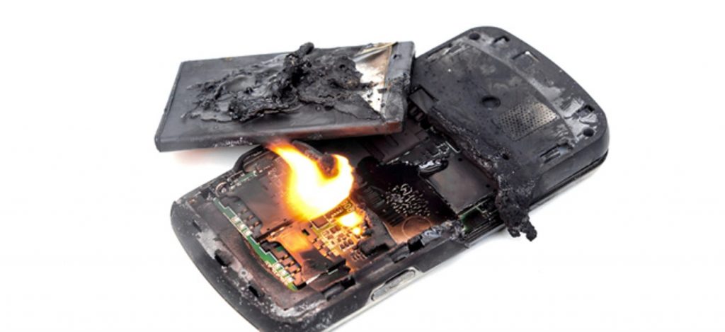 lithium ion battery fire