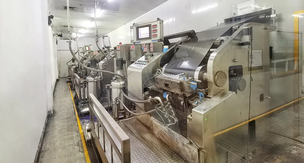 usine de batterie au lithium